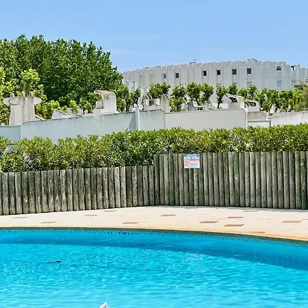 Apartment Le Bali, Exceptionnel P3 Avec Piscine A 2 Min Des Plages , Parking, Wifi Et Climatisation *