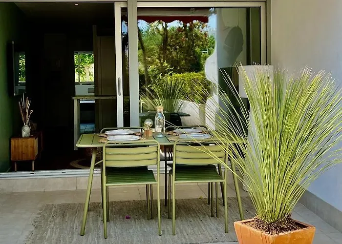 Le Bali, Exceptionnel P3 Avec Piscine A 2 Min Des Plages , Parking, Wifi Et Climatisation *